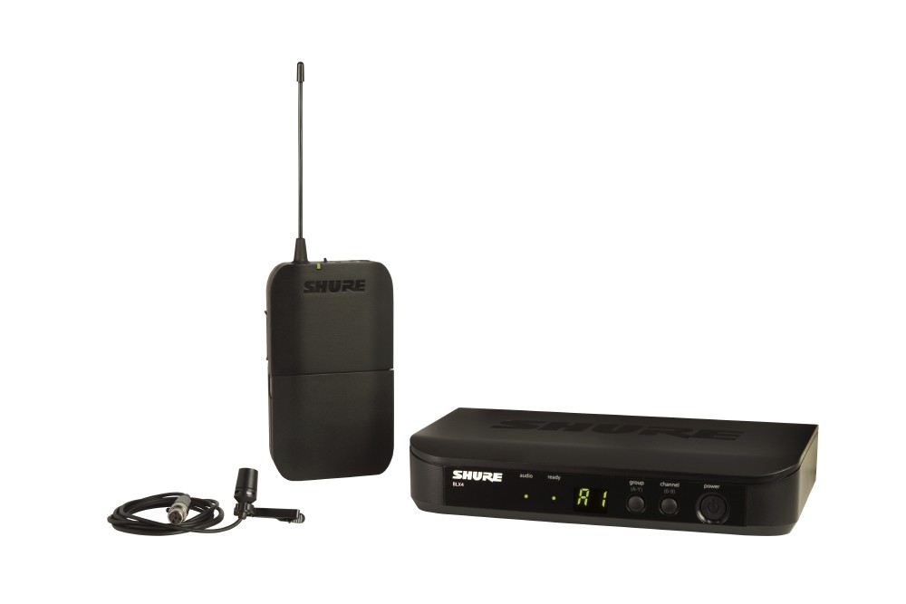 Shure BLX Draadloos presentatiesysteem met CVL lavalier-microfoon