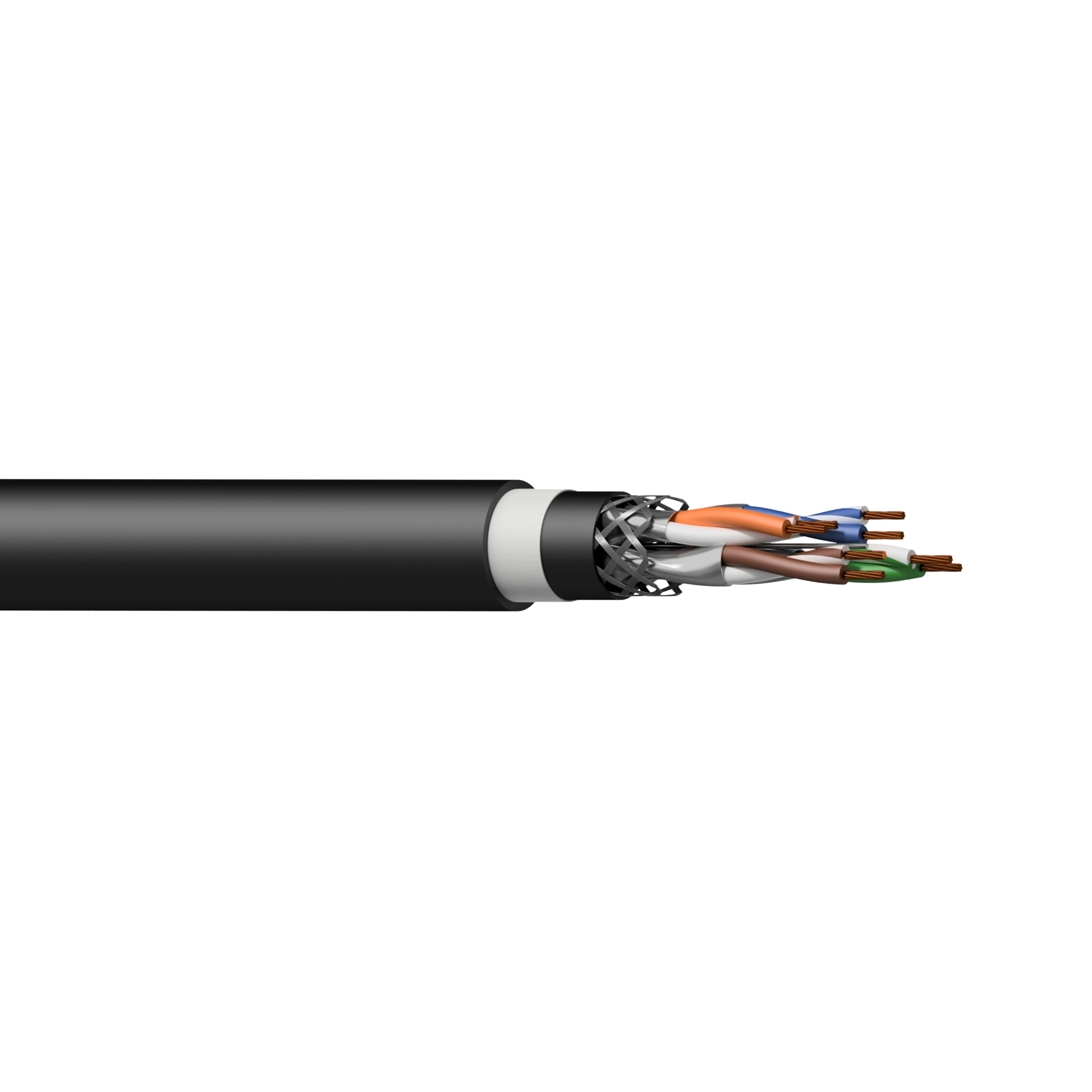 ProCAB Networkkabel CAT6A S/FTP Duraflex (prijs per meter)