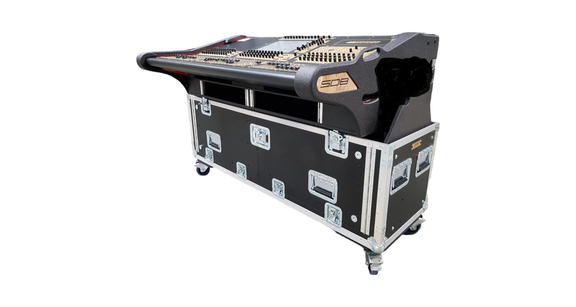 ZCase Flipcase voor Digico SD8 (2x2HE onder console)