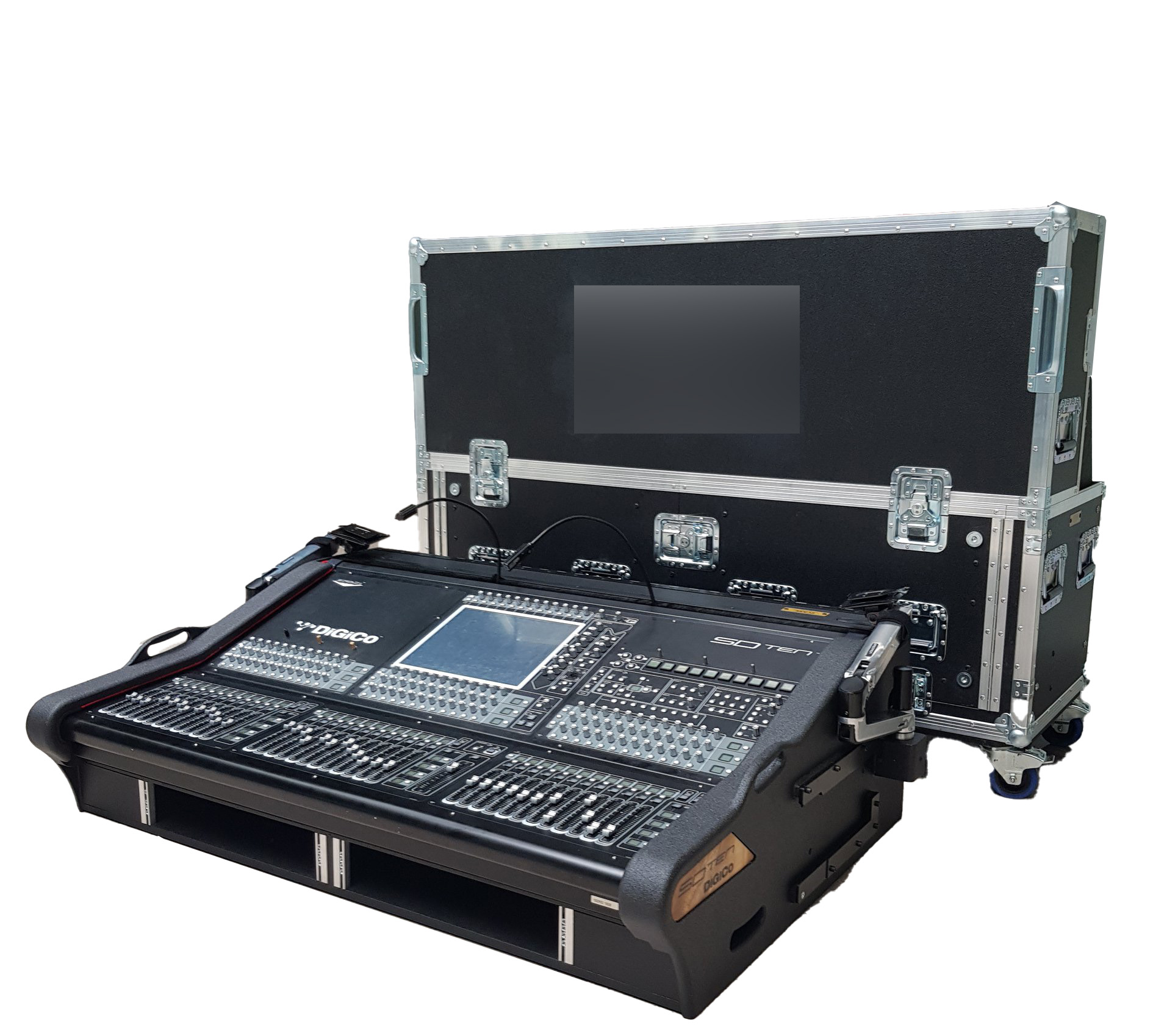 ZCase Flipcase voor Digico SD10 (2x2HE onder console) - Afbeelding 2