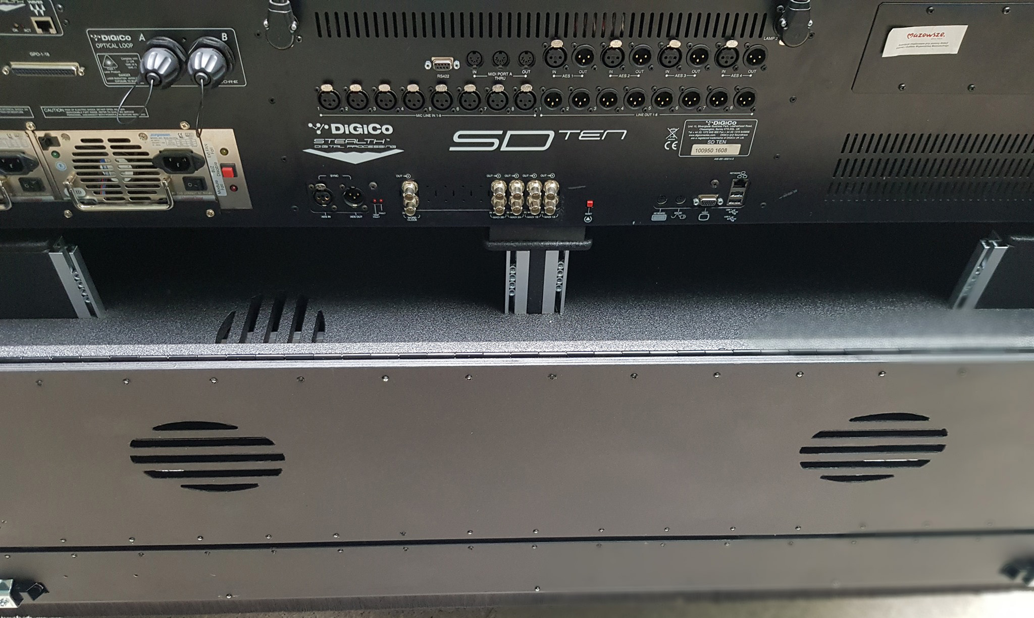 ZCase Flipcase voor Digico SD10 (2x2HE onder console) - Afbeelding 4