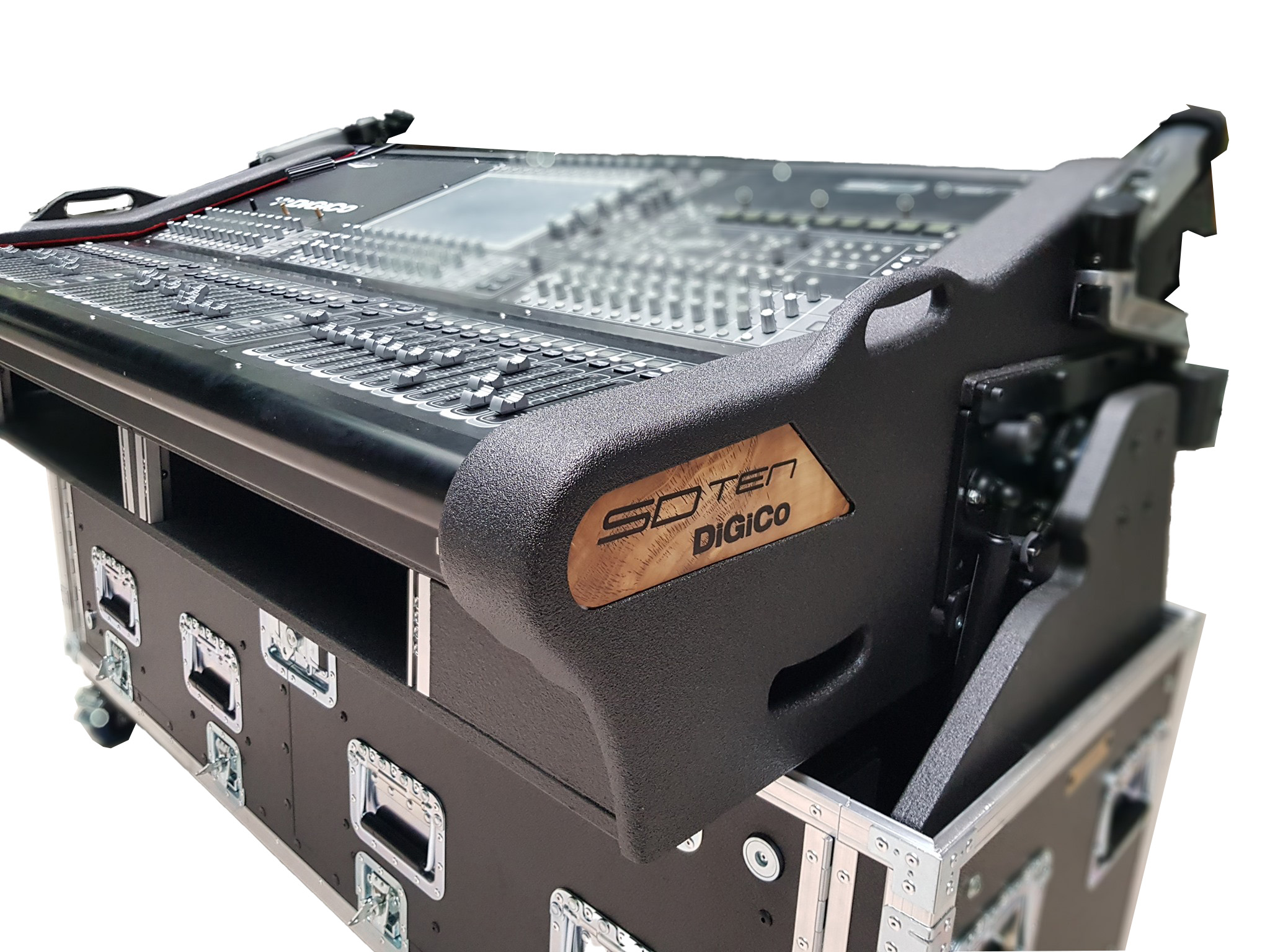 ZCase Flipcase voor Digico SD10 (2x2HE onder console)