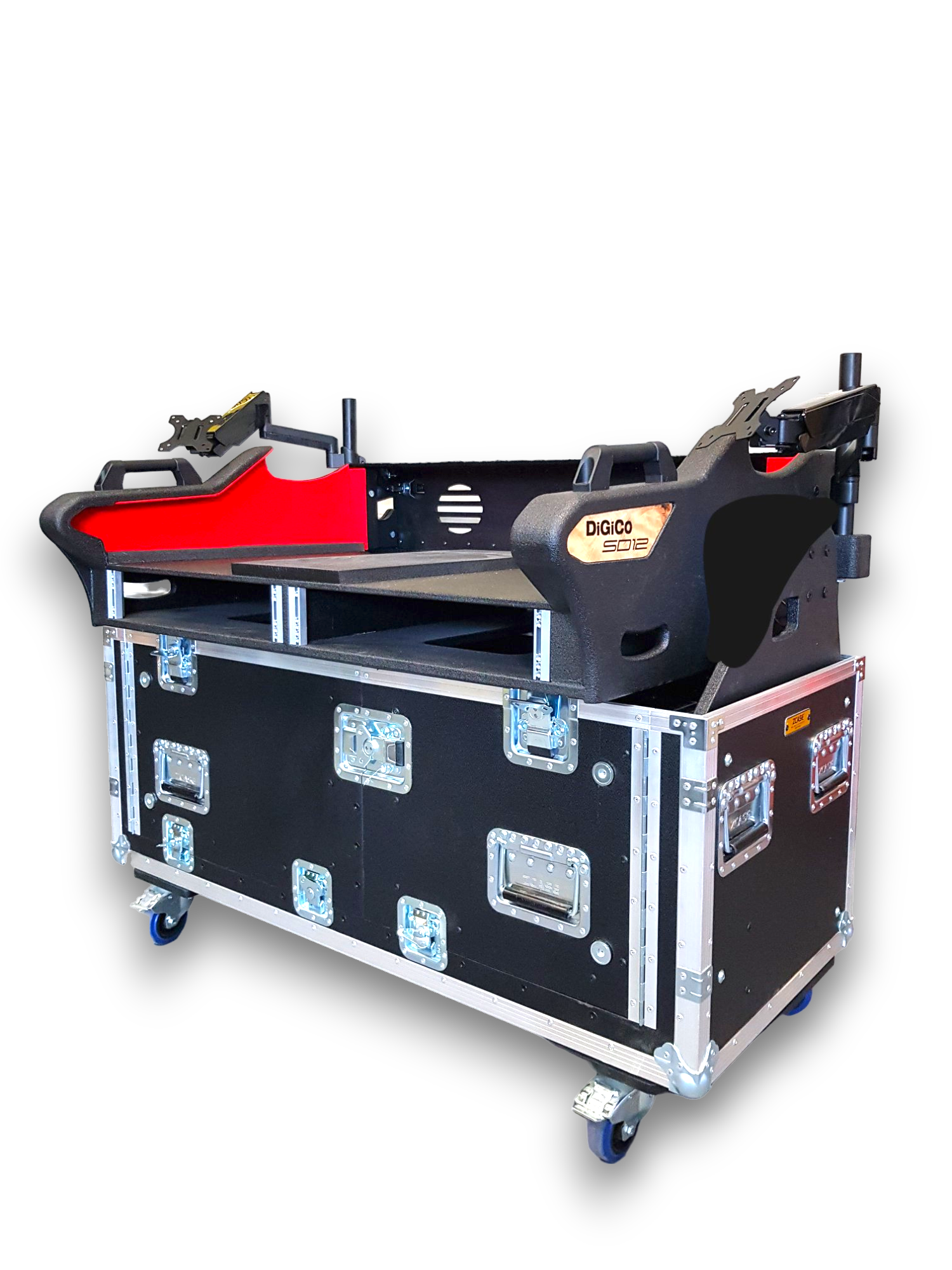 ZCase Flipcase voor Digico SD12 (2x2HE onder console) - Afbeelding 2